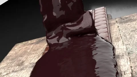 Chocolate-pouring-05 Stock Footage 335177209