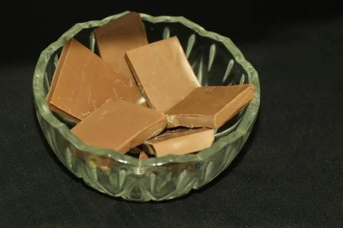 Chocolate prepare in the kitchen Stock Photos