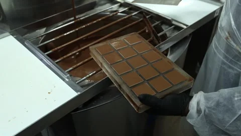 Chocolate Production Technologies Stock Footage 316545114