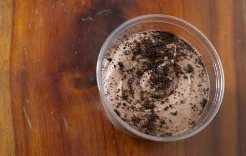 Chocolate Pudding Stock Photos