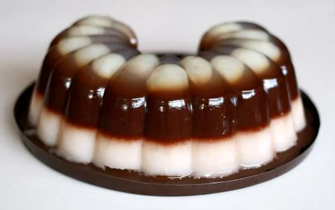 Chocolate pudding Stock Photos