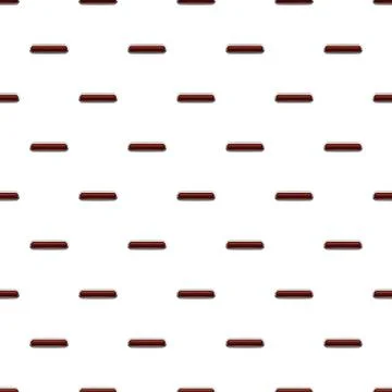 Chocolate rectangular button pattern Stock Illustration