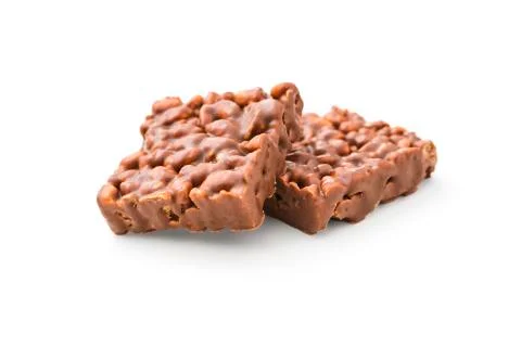 Chocolate with rice Stock Photos