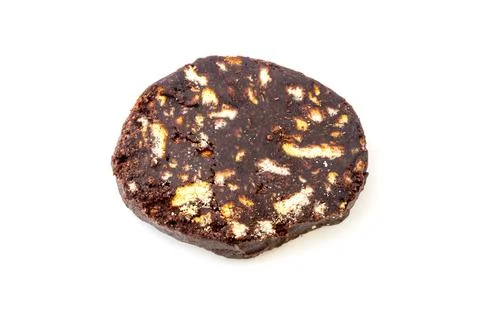 Chocolate Salami Stock Photos