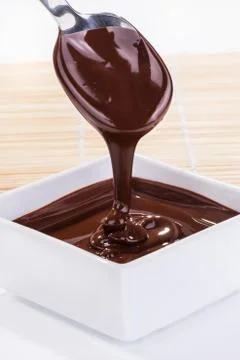 Chocolate sauce Stock Photos