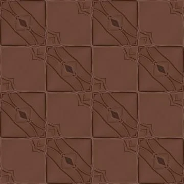 Chocolate Seamless Background Stock Illustration