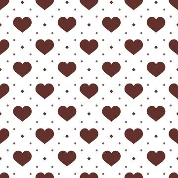 Chocolate Seamless Pattern Design with Choco Decoration in Template Hand Dr.. Illustrazione stock