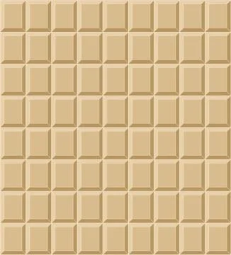 Chocolate seamless texture vector image Stock Illustration