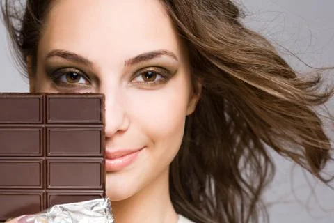 Chocolate seduction Stock-Fotos