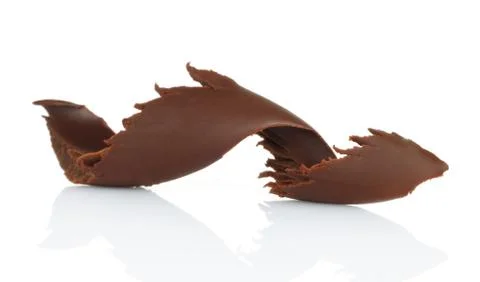 Chocolate shaving Stock Photos