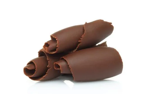 Chocolate shavings. Stock Photos
