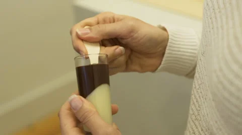Chocolate shots (2 of 5) Stock Footage 35343832