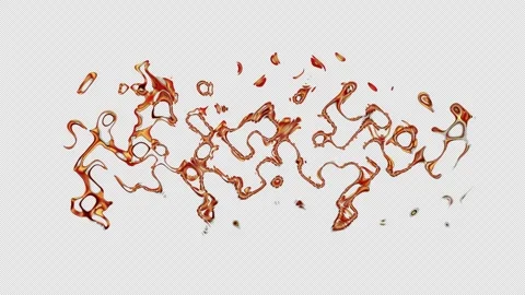 Chocolate sign loop on alpha channel transparent background Stock Footage 344689497