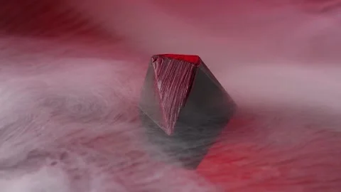 Chocolate in a smoke. Stock Footage 132554598