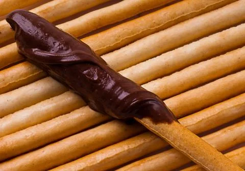 Chocolate snack Stock Photos