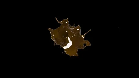 Chocolate splash 10 Stock Footage 340519700