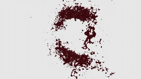 Chocolate Splash, With Alpha Matte Stock Footage 162178443