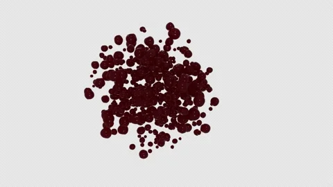 Chocolate Splash, With Alpha Matte Stock Footage 165888067