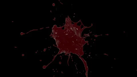 Chocolate Splash, With Alpha Matte Stock Footage 282733147