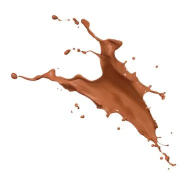 Chocolate splash Stock Photos