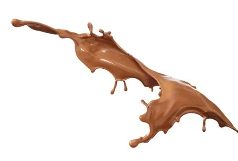 Chocolate splash Stock Photos