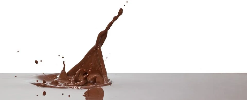 Chocolate splash Stock Photos