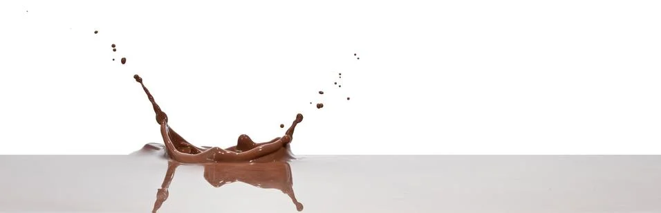 Chocolate splash Stock Photos