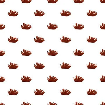 Chocolate splash seamless pattern for sweet food design Stock Illustration