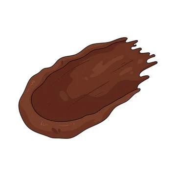 Chocolate spread 스톡 일러스트