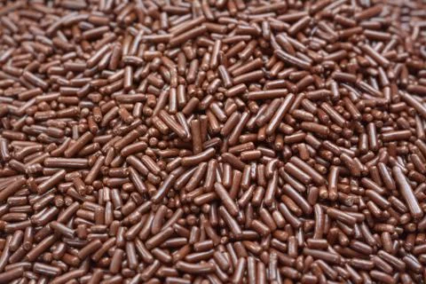 Chocolate sprinklechip Stock Photos