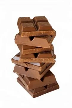Chocolate Stack Stock Photos