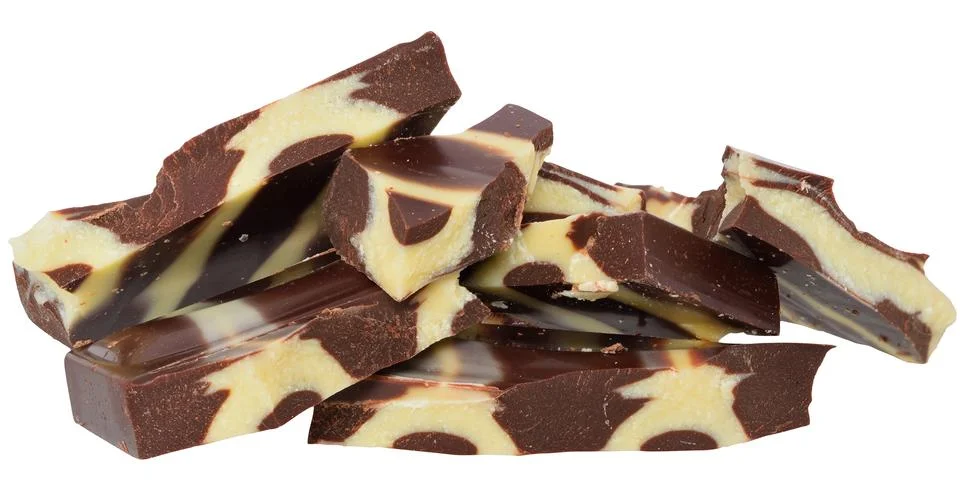 Chocolate stack Stock Photos