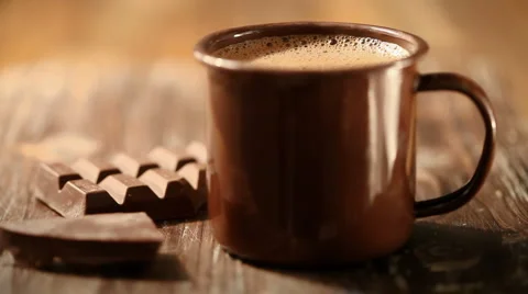 Chocolate-steam Stock Footage 936086