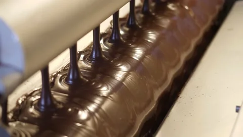 Chocolate Stream Stock Footage 146159823