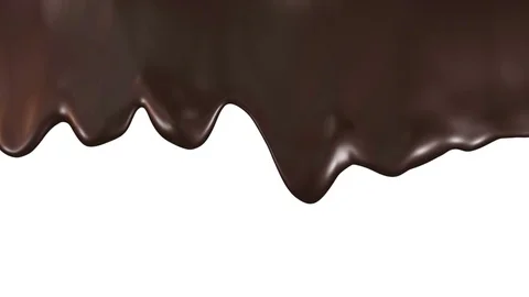 Chocolate streams animation Stock-Footage 74922618