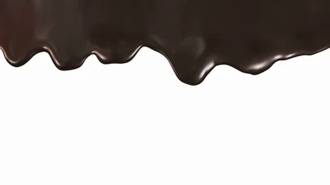 Chocolate streams animation Stock-Footage 110859869