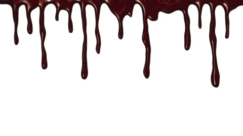Chocolate streams flowing Stock Footage 146452656