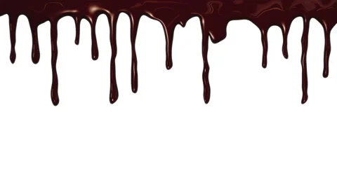 Chocolate streams flowing Stock Footage 146452666
