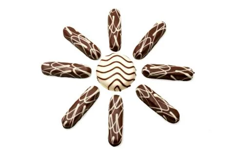 Chocolate sun Stock Photos