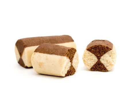 Chocolate sweets closeup Stock Photos