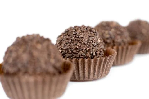 Chocolate sweets Stock Photos
