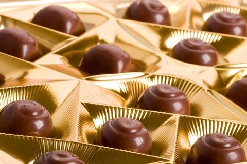 Chocolate sweets Stock Photos