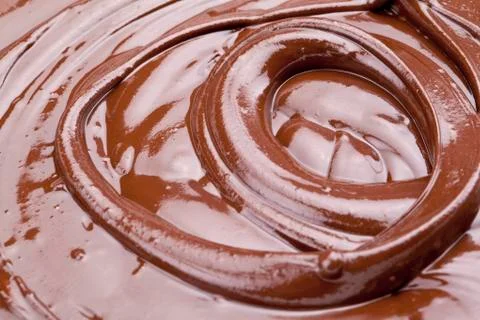 Chocolate syrup Stock Photos