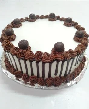 Chocolate tart 스톡 사진