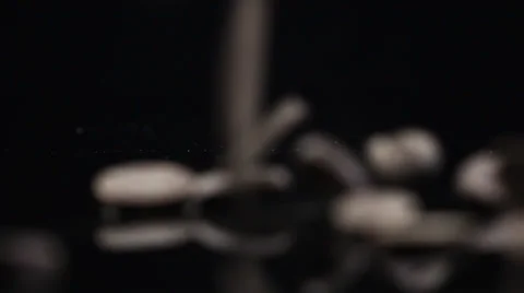 Chocolate texture food Stock Footage 34210996