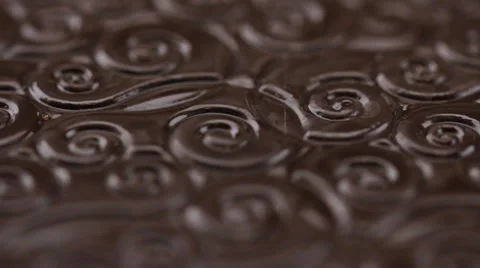 Chocolate texture food Stock Footage 34242984