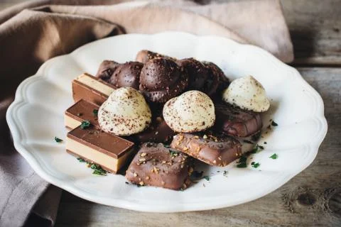 Chocolate time Stock Photos