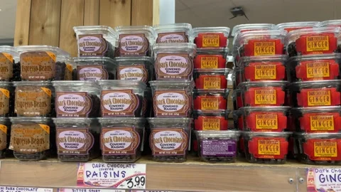 Chocolate at TJ's Stock Footage 164079016