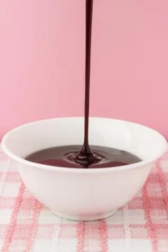 Chocolate topping Stock Photos