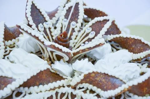 Chocolate torte Stock Photos